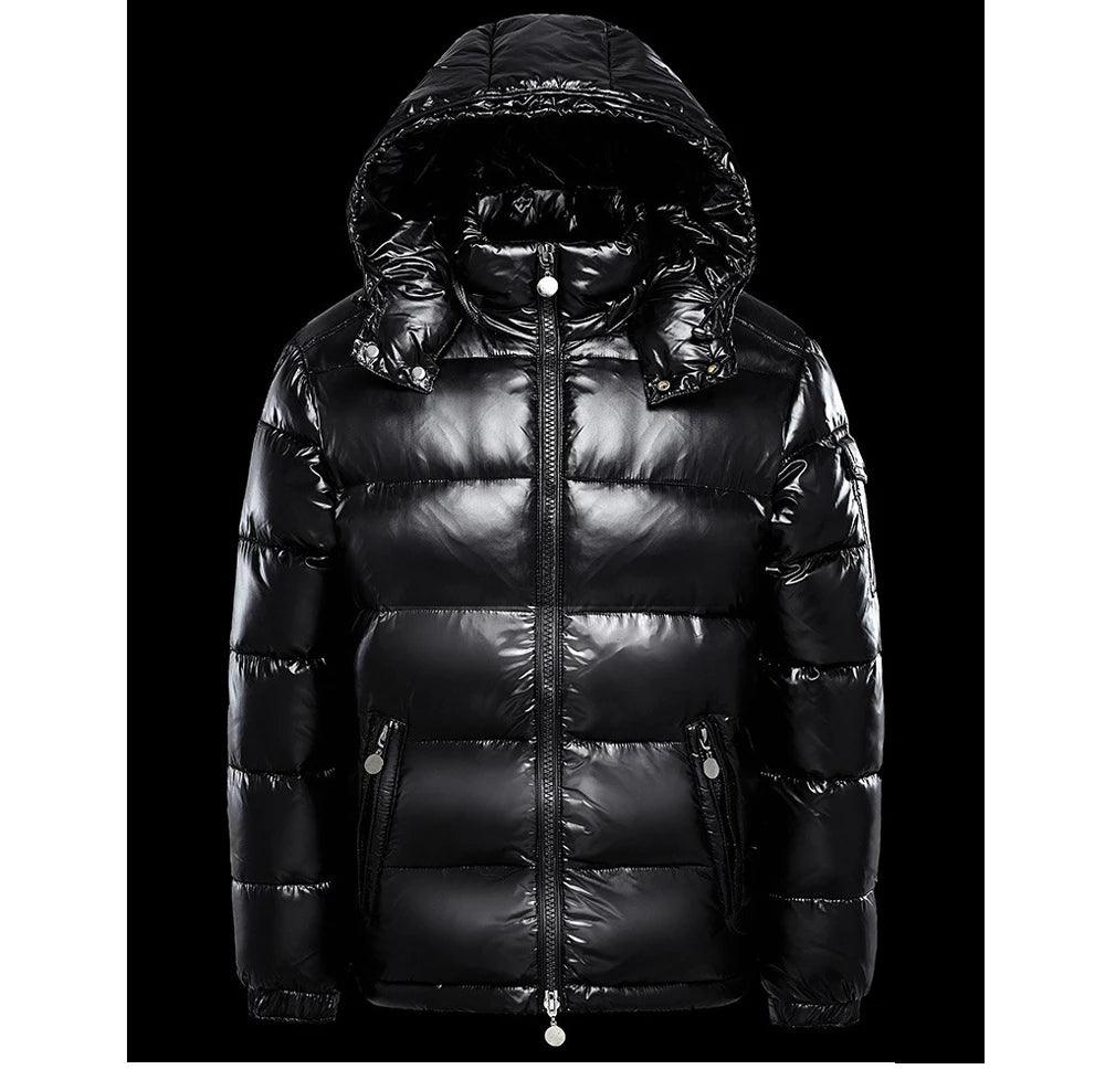 Winter Mens Shiny Down Parkas Coats - Givenchyco