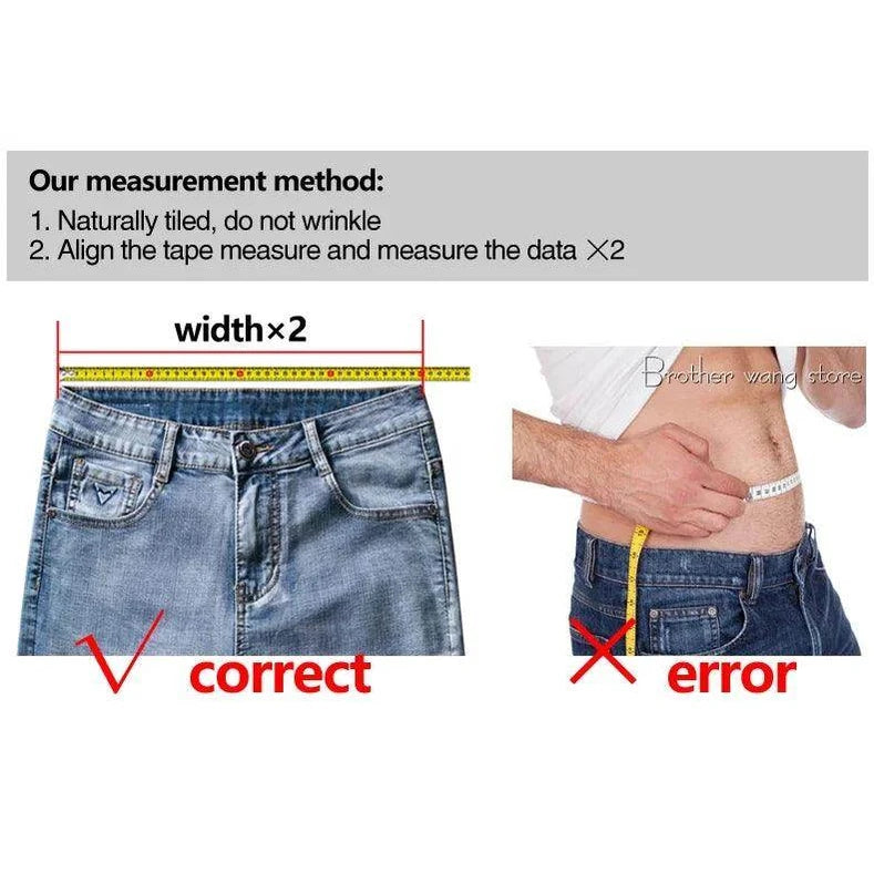 Men's Traight Loose Jeans Cotton - Givenco