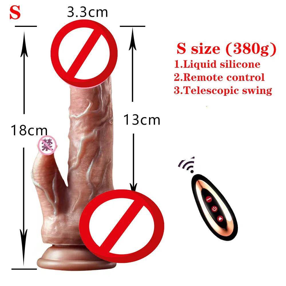 Tongue Licking Remote Control Vibrator - Givenco