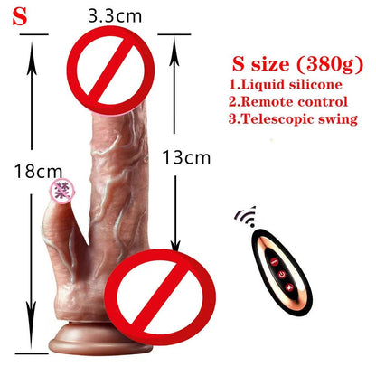 Tongue Licking Remote Control Vibrator - Givenchyco