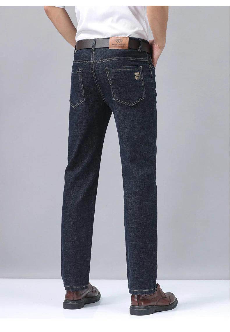 Men's Jeans Elastic Business Straight - Givenco