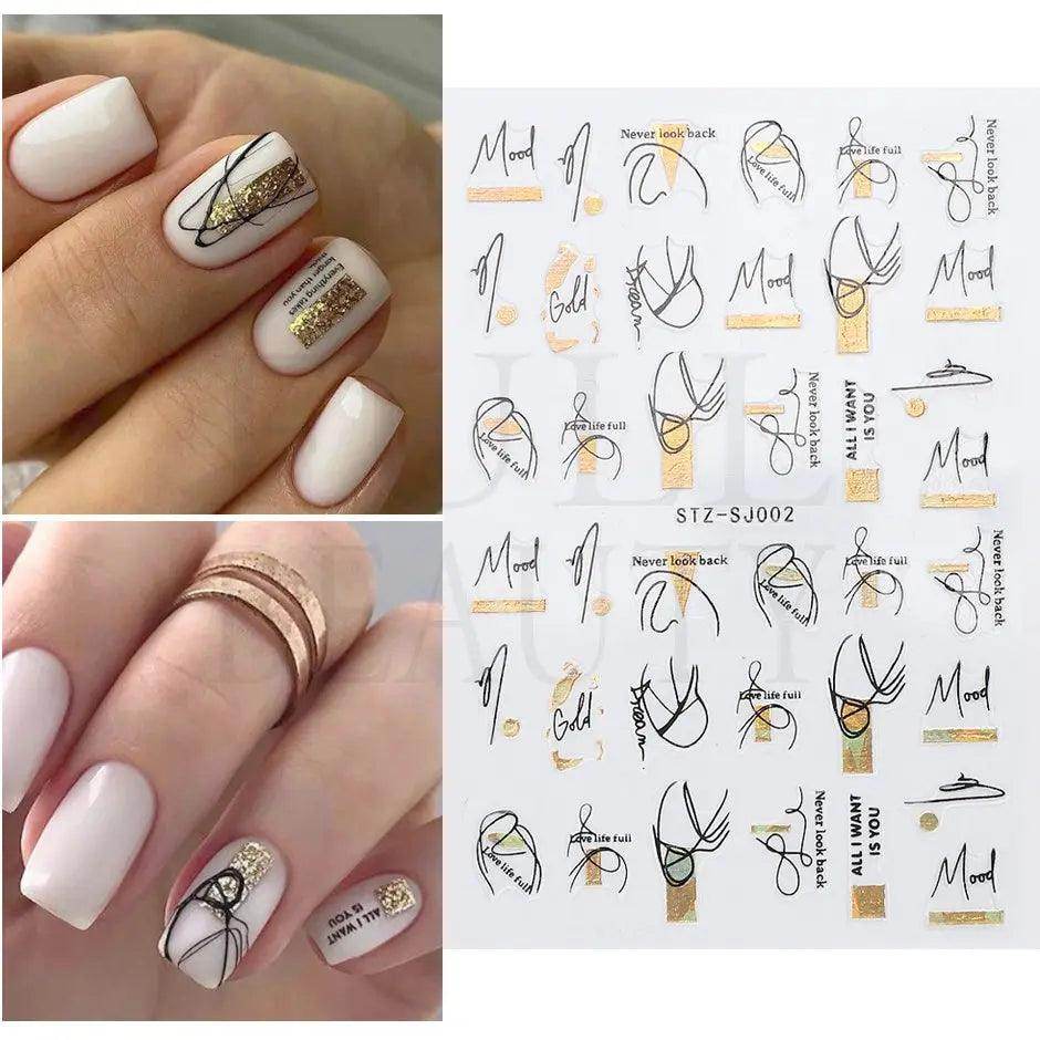 Abstract Geometry Stickers Decal - Givenco