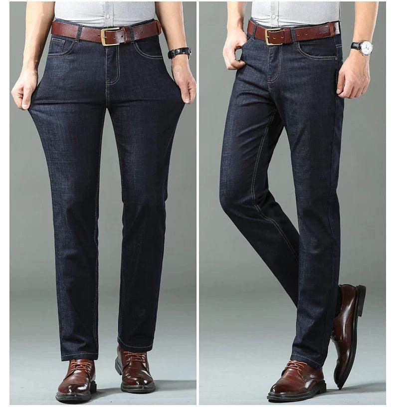 Ice Silk Thin Denim Jeans Spring Summer - Givenco