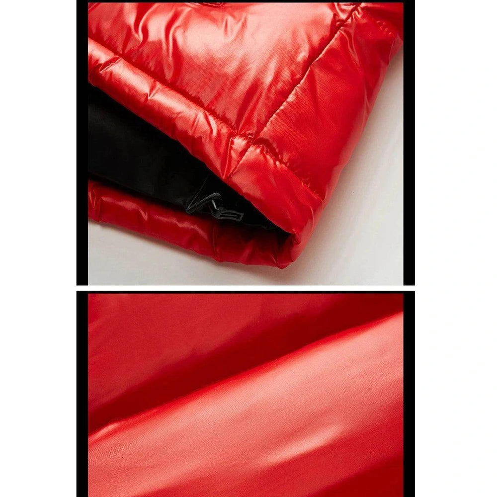 Winter Mens Shiny Down Parkas Coats - Givenco