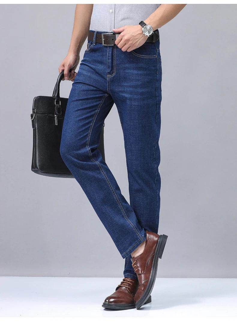 Men's Jeans Elastic Business Straight - Givenco