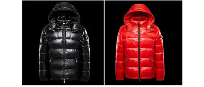 Winter Mens Shiny Down Parkas Coats - Givenchyco