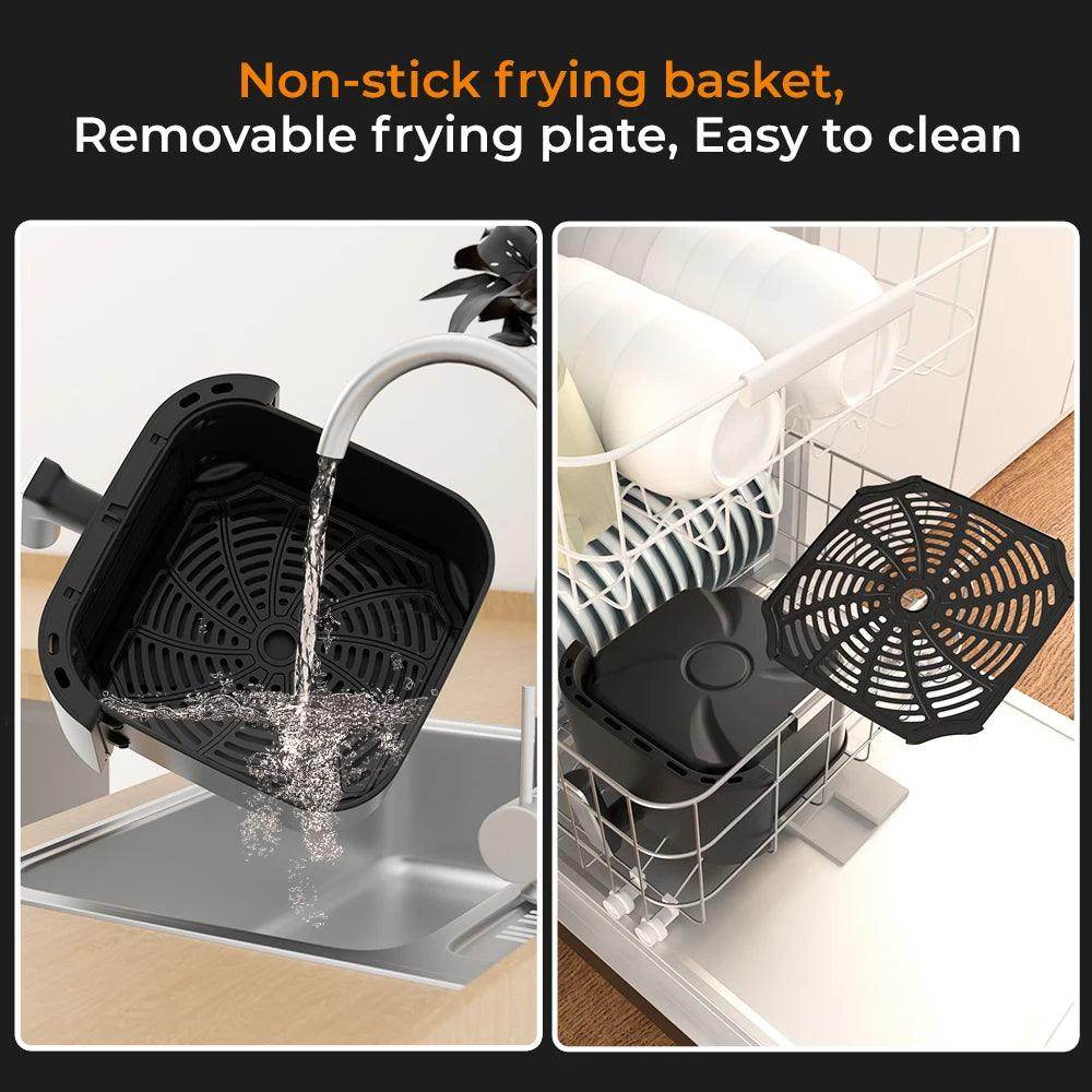 Air Fryer Oven With Smart Coloful Screen - Givenco