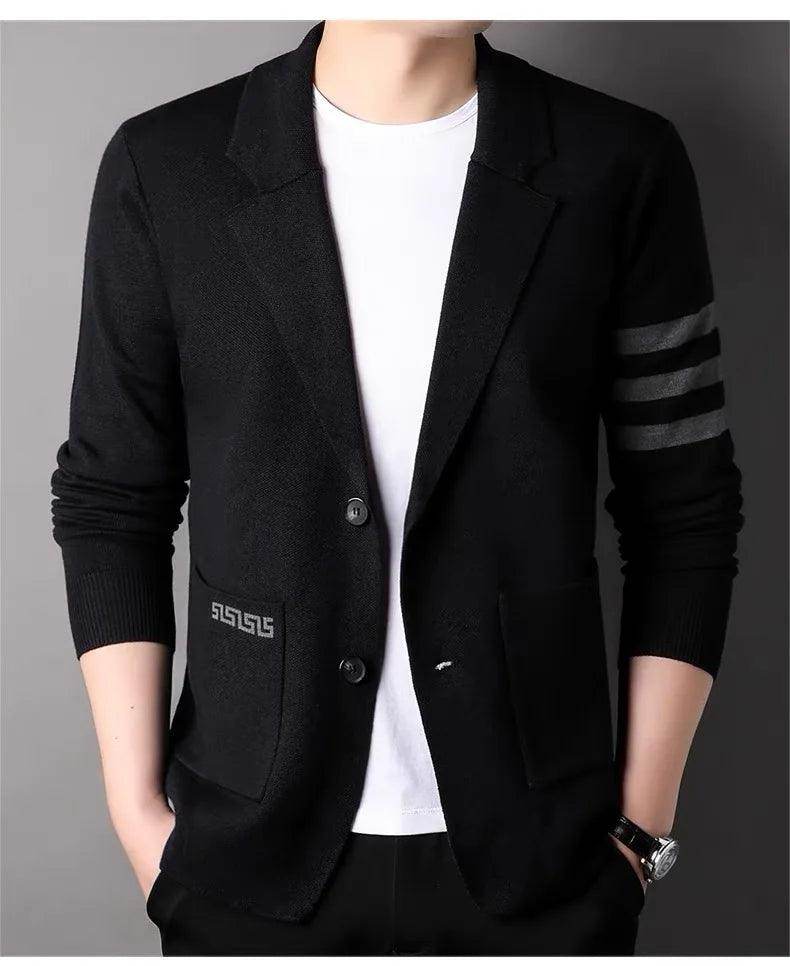Brand embroidered sweater cardigan - Givenco
