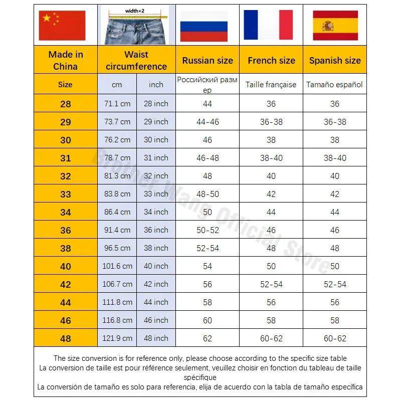 Men's Traight Loose Jeans Cotton - Givenco