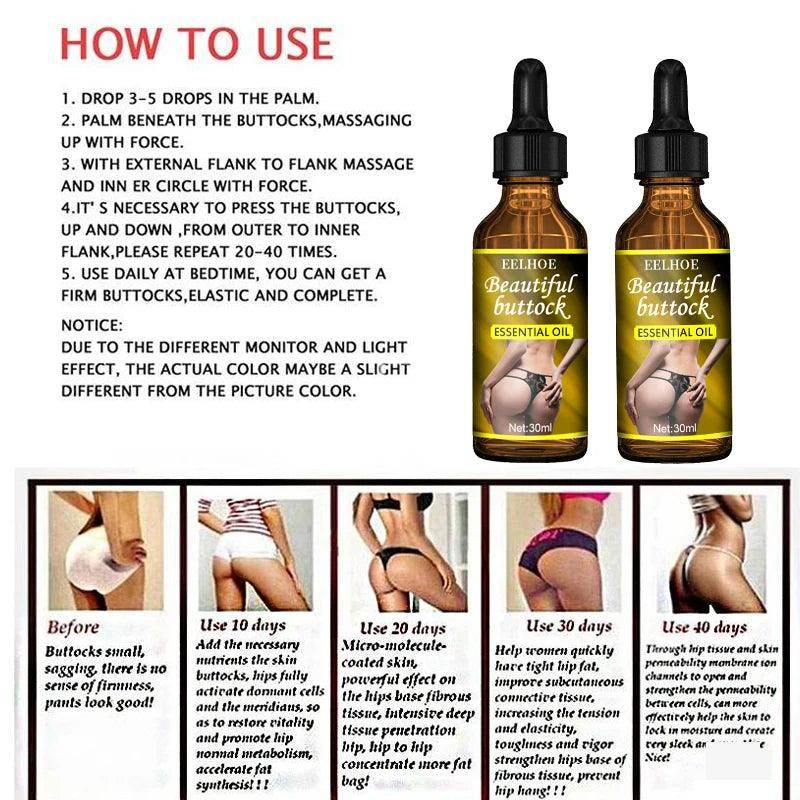 Oils Fast Growth Butt Enhancer - Givenco