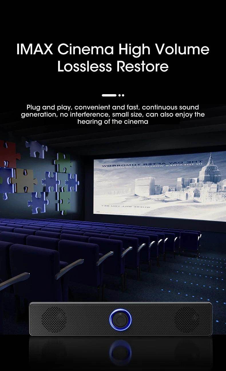 PC Soundbar Wired and Wireless Bluetooth Speaker - Givenco