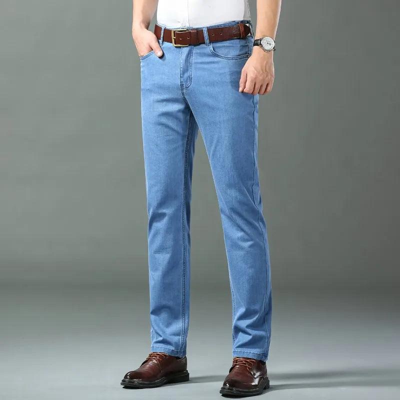 Ice Silk Thin Denim Jeans Spring Summer - Givenchyco