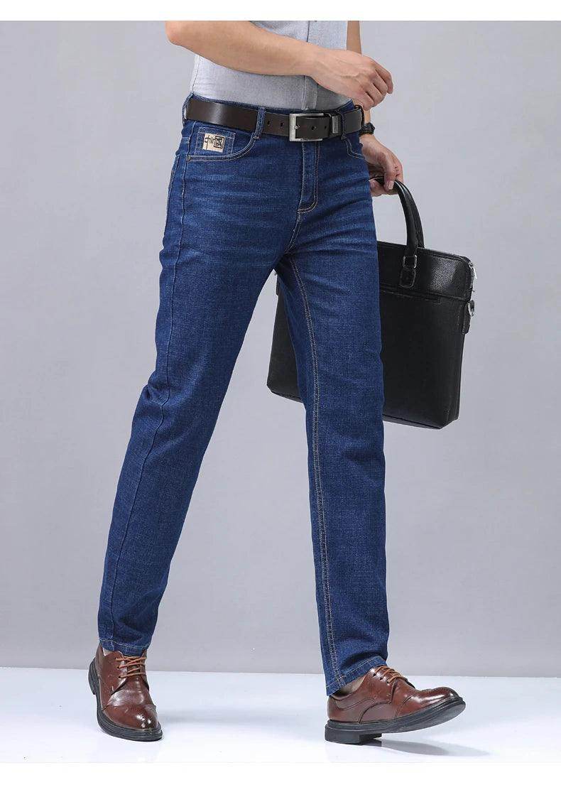 Men's Jeans Elastic Business Straight - Givenco