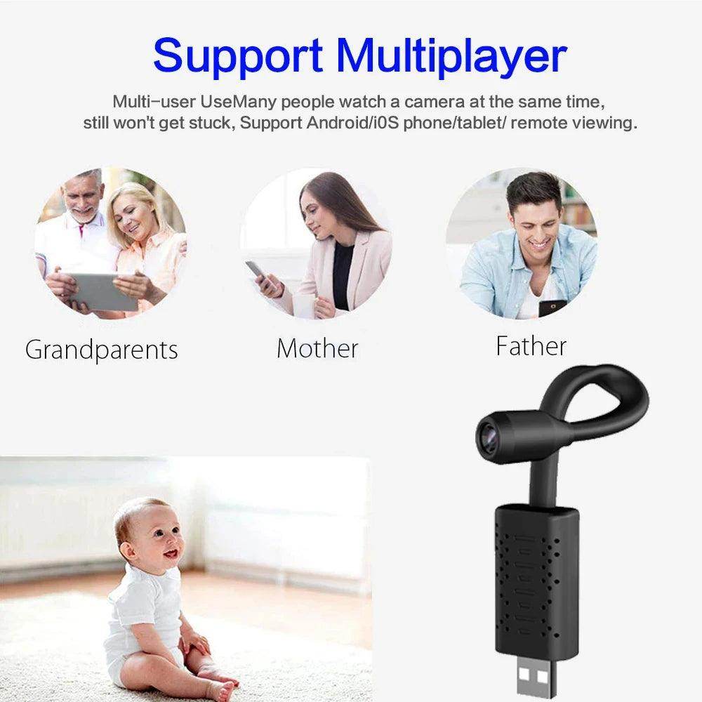 Real-time Surveillance Wifi DV HD Mini USB Camera - Givenco