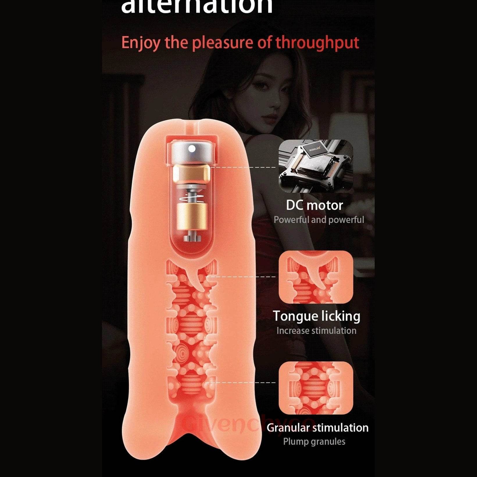 Deep Throat Sucking Male Penis Training Cup - Givenco