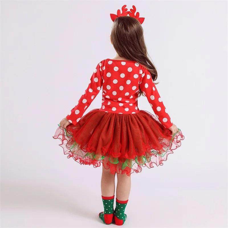 Girls Red Costume - Givenco