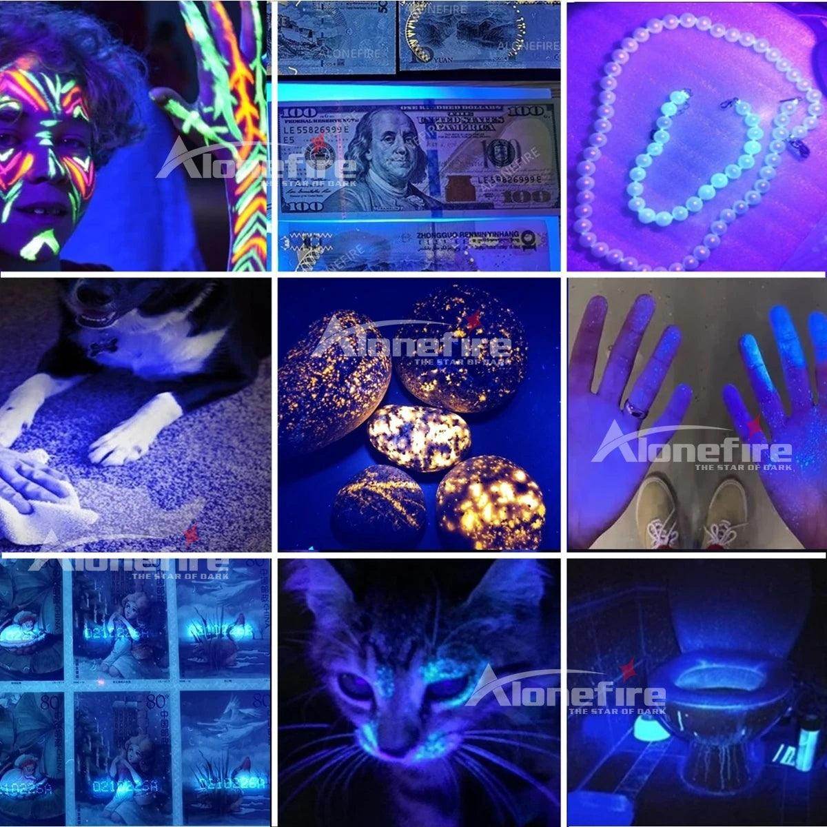 High Power Blacklight LED Flashlight - Givenco