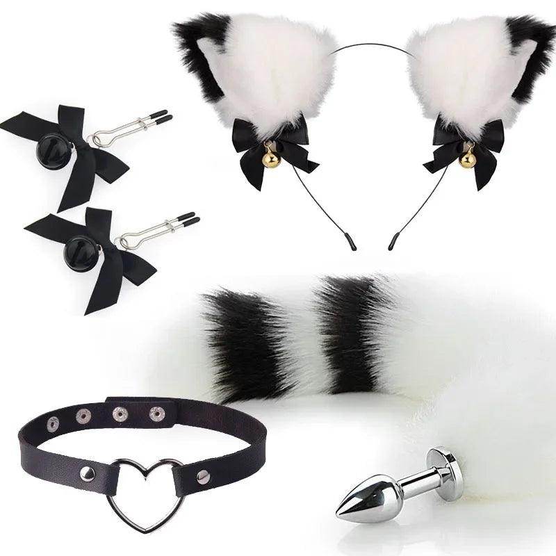 Sexy Cosplay Women Butt Fox Tail Cat Plug - Givenco