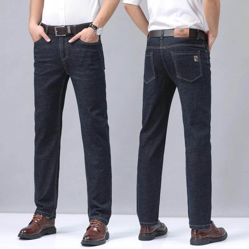 Men's Jeans Elastic Business Straight - Givenco