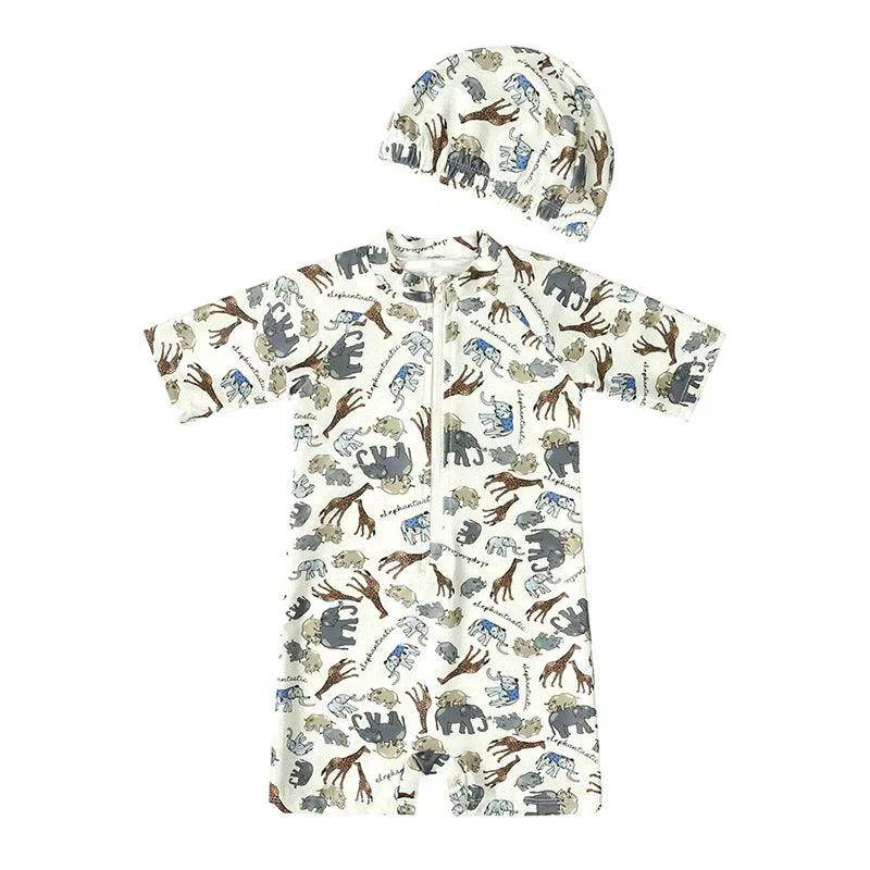 Summer Kids Swimming Wear Striped - Givenco