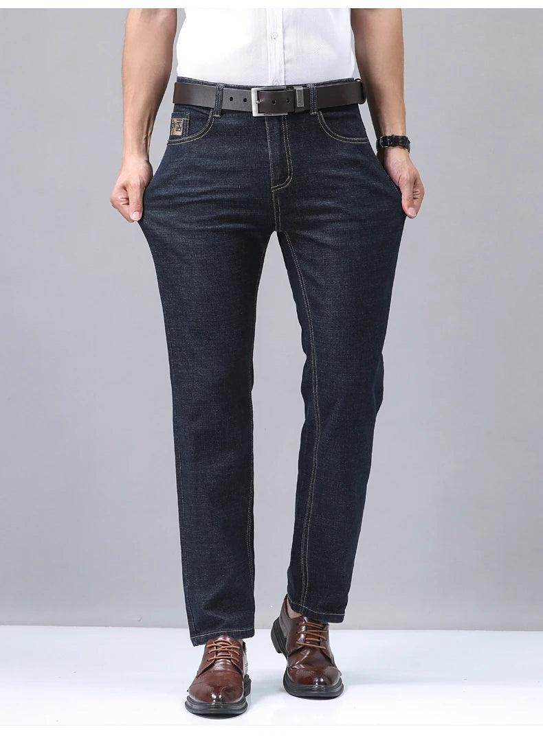 Men's Jeans Elastic Business Straight - Givenco