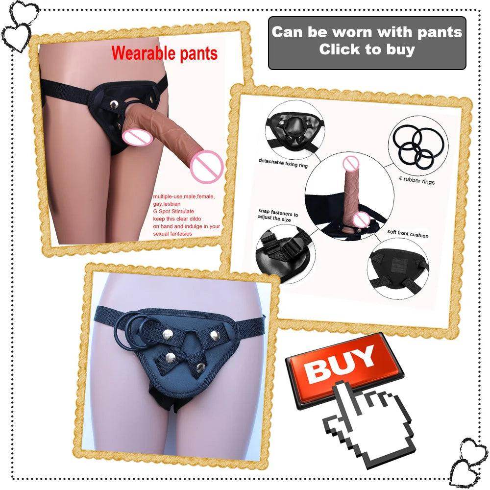 Soft Dildo Realistic Penis - Givenco