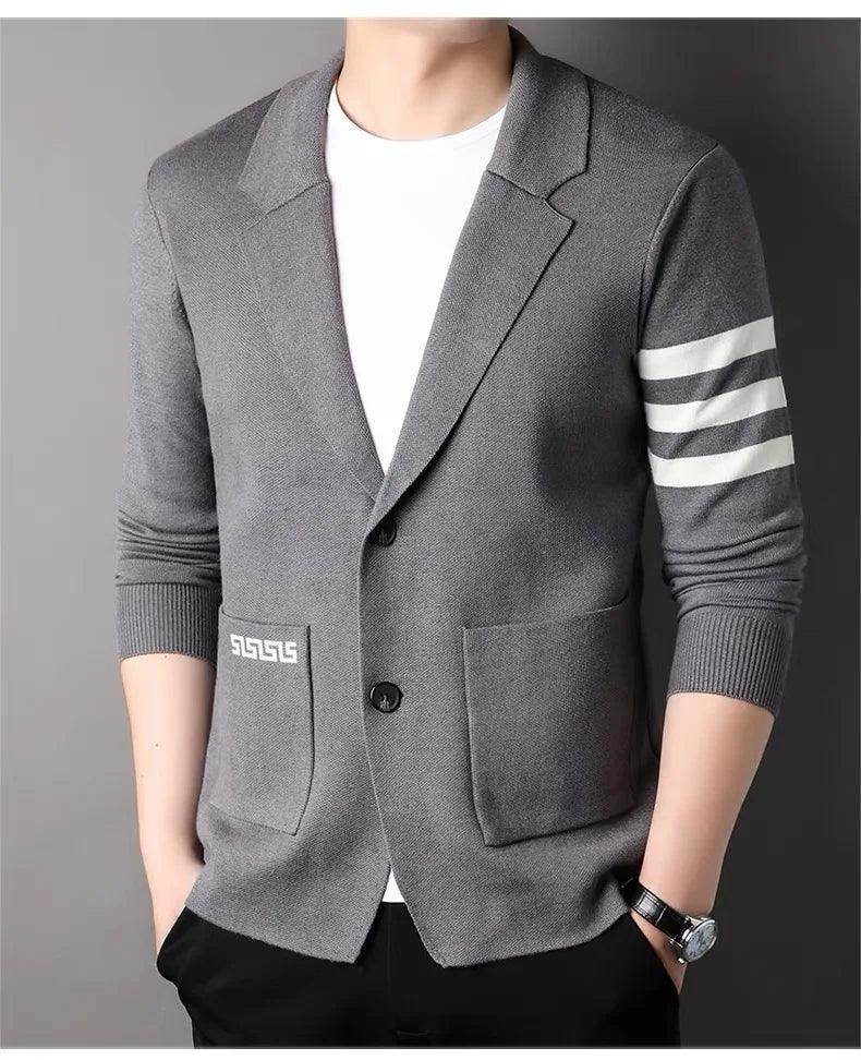 Brand embroidered sweater cardigan - Givenco