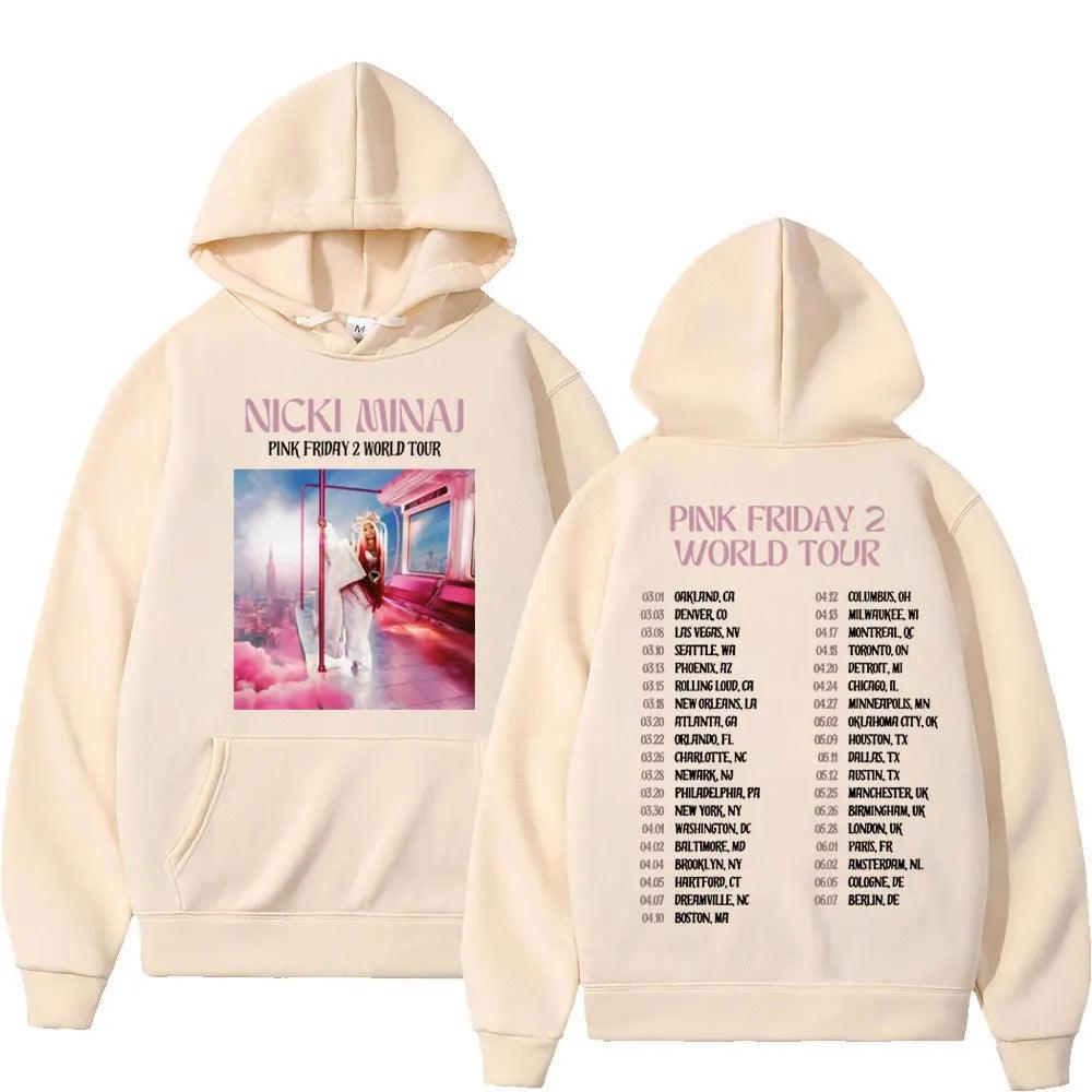 Rapper Nicki Minaj Pink Pullovers - Givenchyco