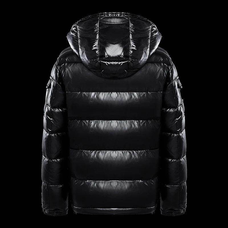 Winter Mens Shiny Down Parkas Coats - Givenco