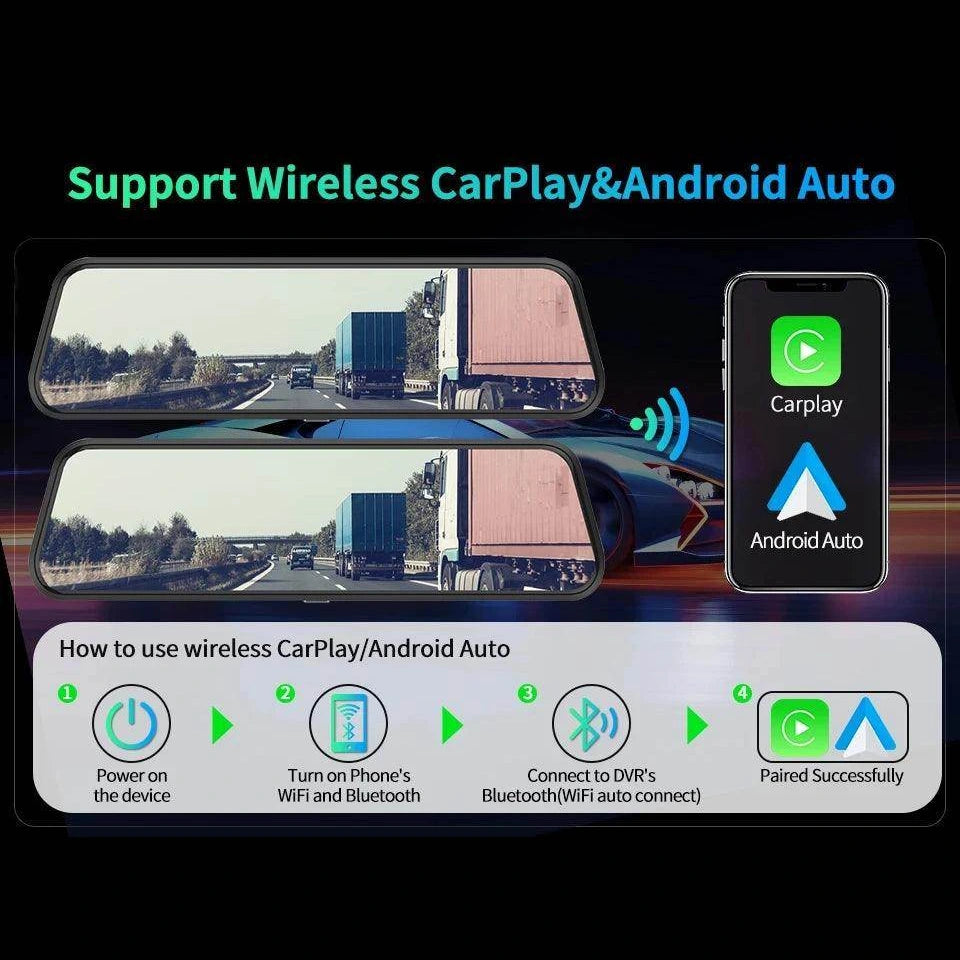 Ultra HD Driving Recorder Dual Lens 24h Parking Monitor - Givenco