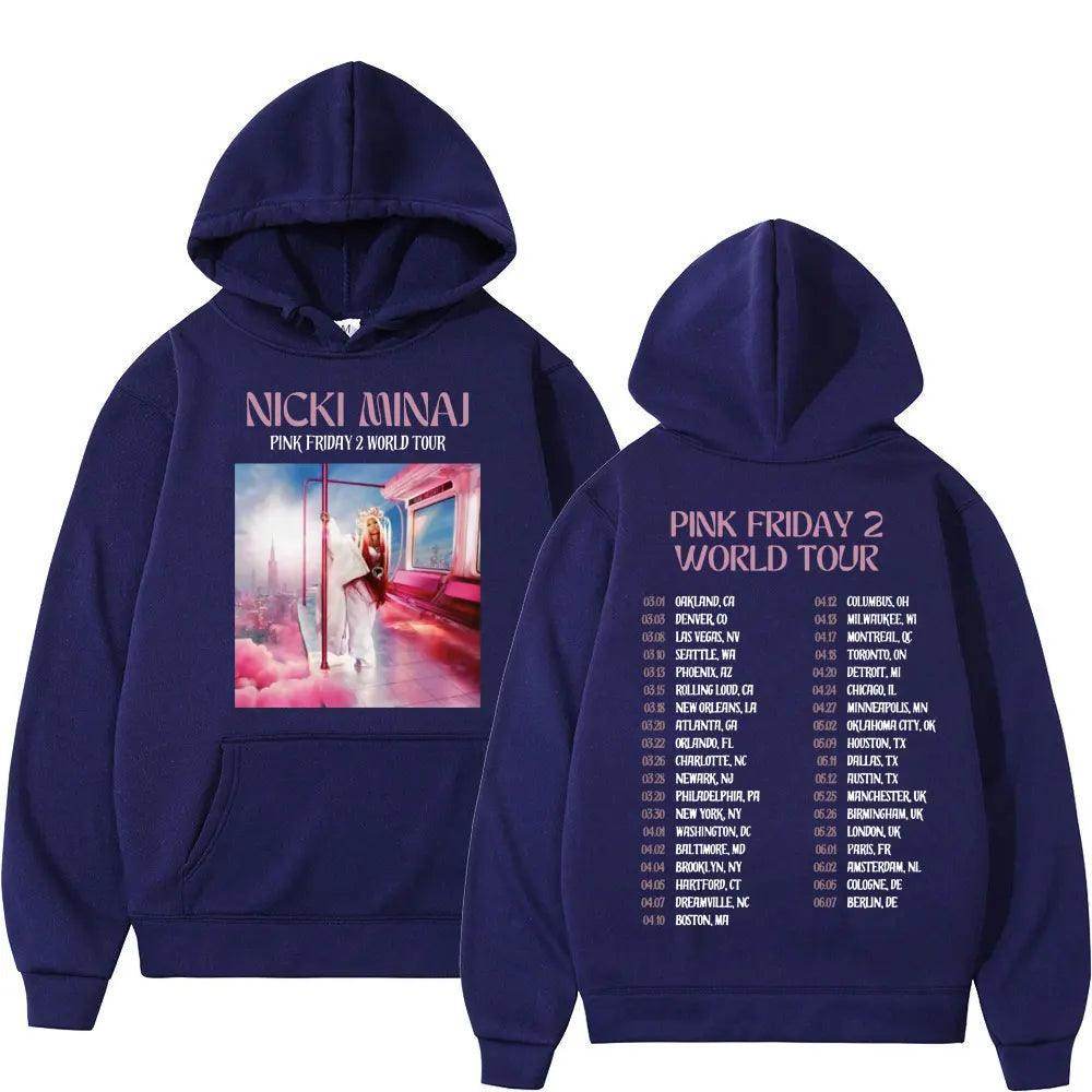 Rapper Nicki Minaj Pink Pullovers - Givenco