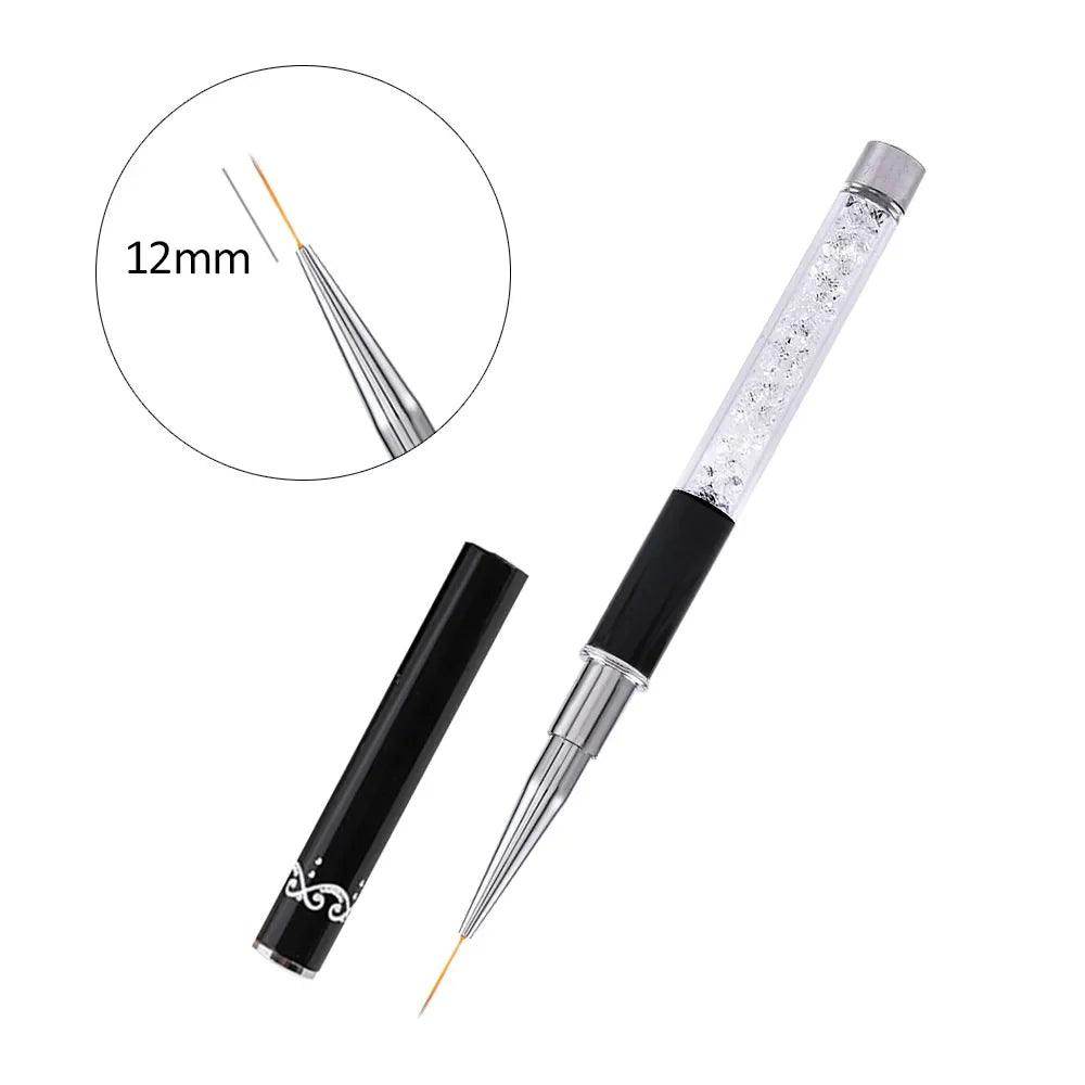 Nail Art Design Brush Set Crystal - Givenco