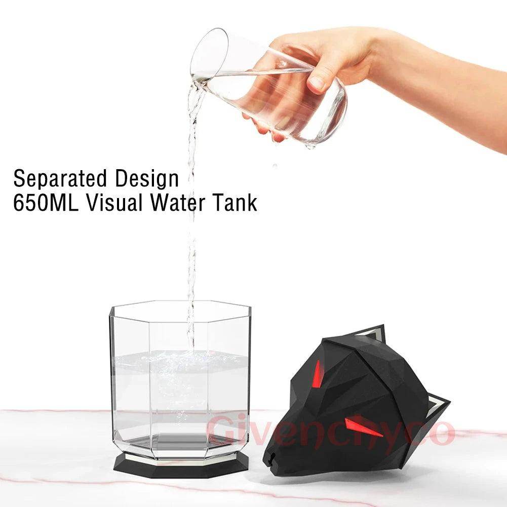 Wolf Head Humidifier 650ml USB - Givenco