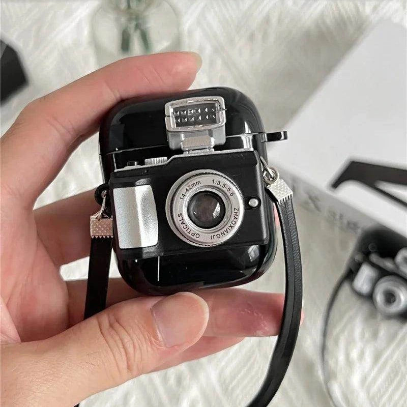 Camera Earphone Case with Strap - Givenco