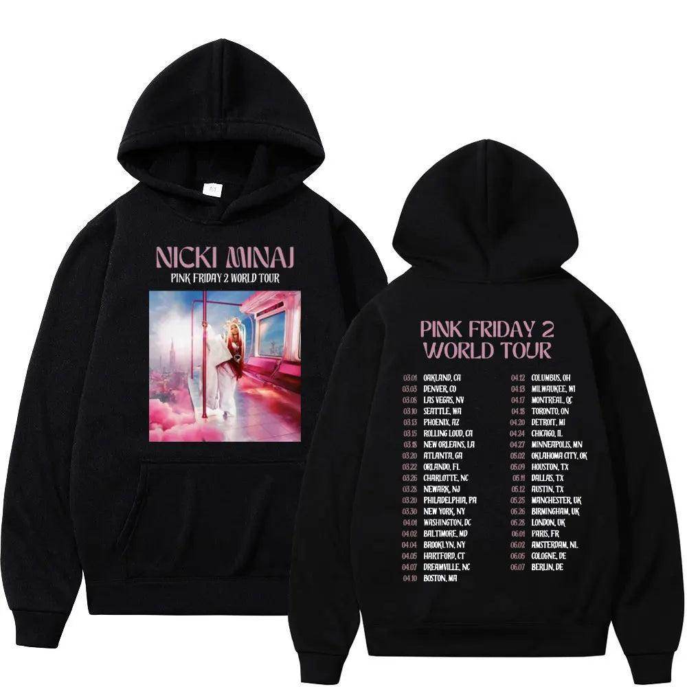Rapper Nicki Minaj Pink Pullovers - Givenco