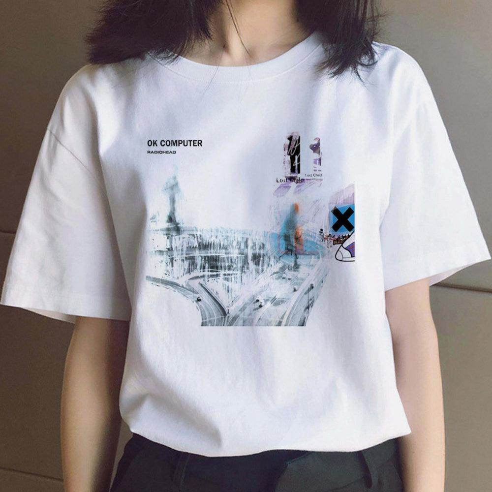 Radiohead clothes t shirt male - Givenco