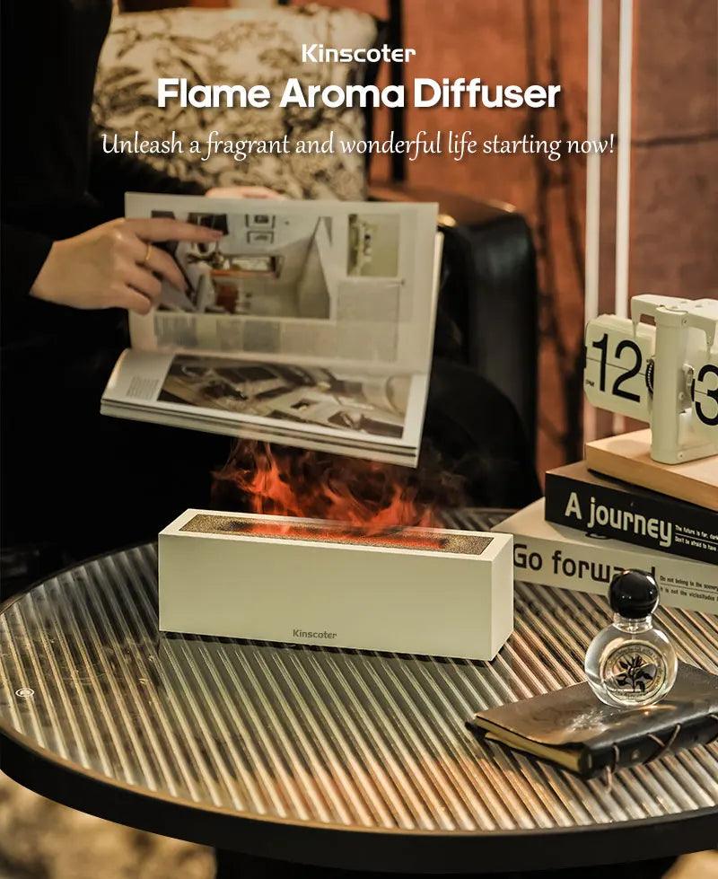 Flame Aroma Diffuser Air Humidifier - 