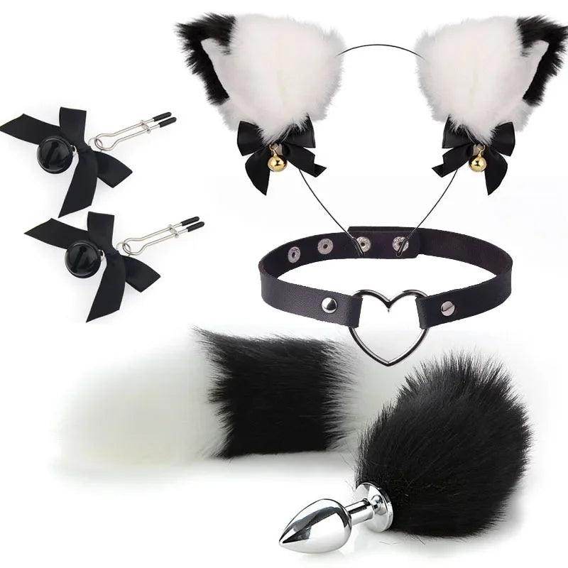 Sexy Cosplay Women Butt Fox Tail Cat Plug - Givenco