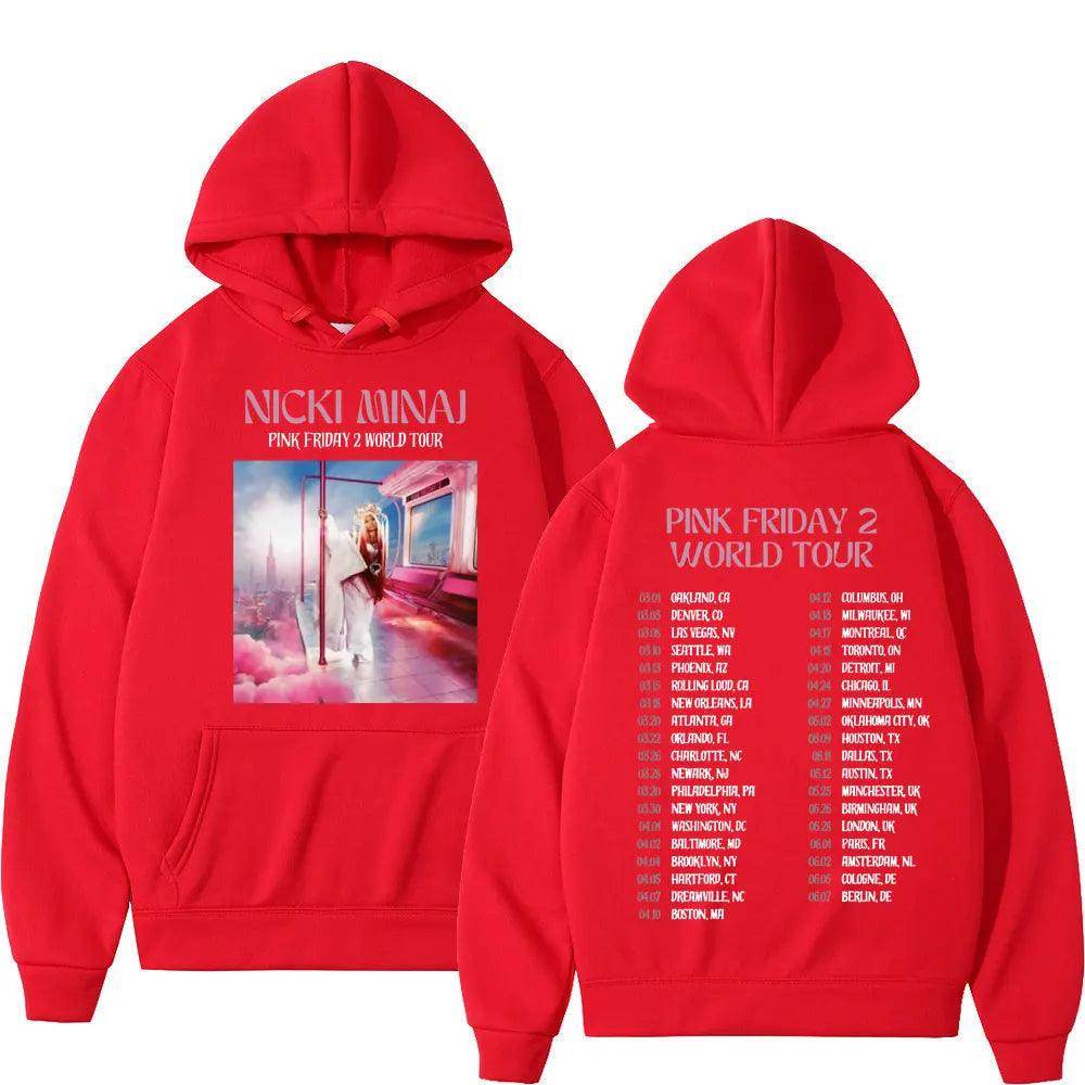 Rapper Nicki Minaj Pink Pullovers - Givenco