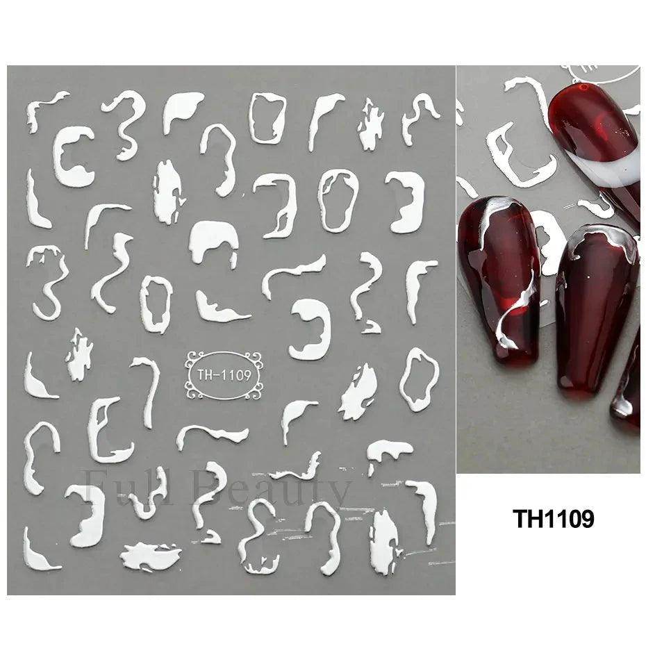 Golden Stripe Lines Sticker - Givenco