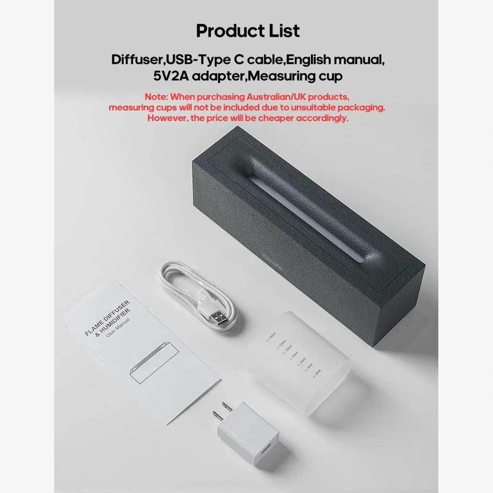 Flame Aroma Diffuser Air Humidifier - Givenco