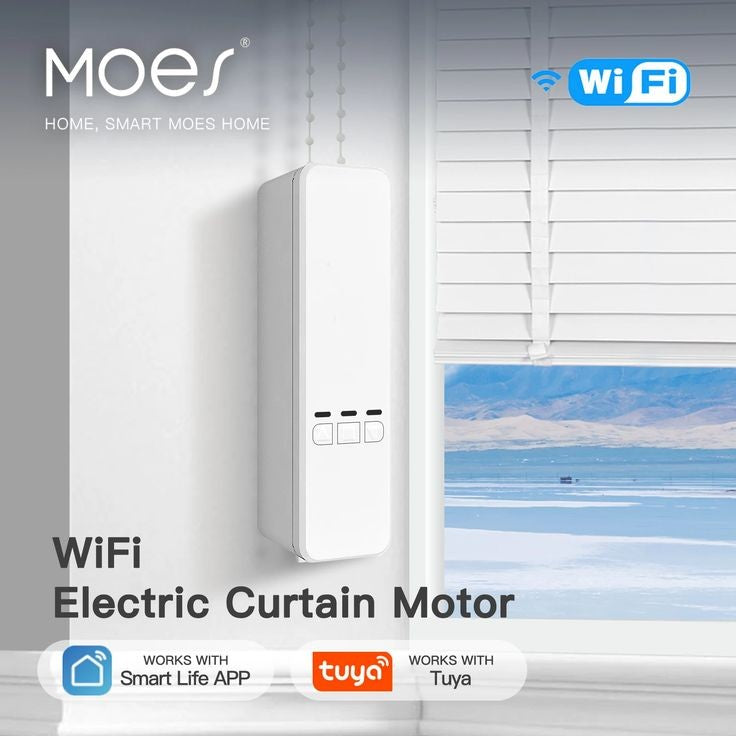 WiFi Electric Curtain Motor Smart Remote Control