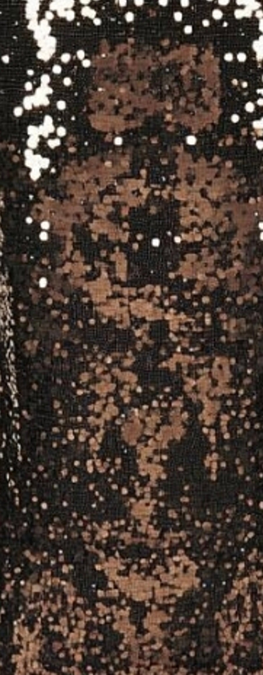 Sequin Off-the-Shoulder Dress