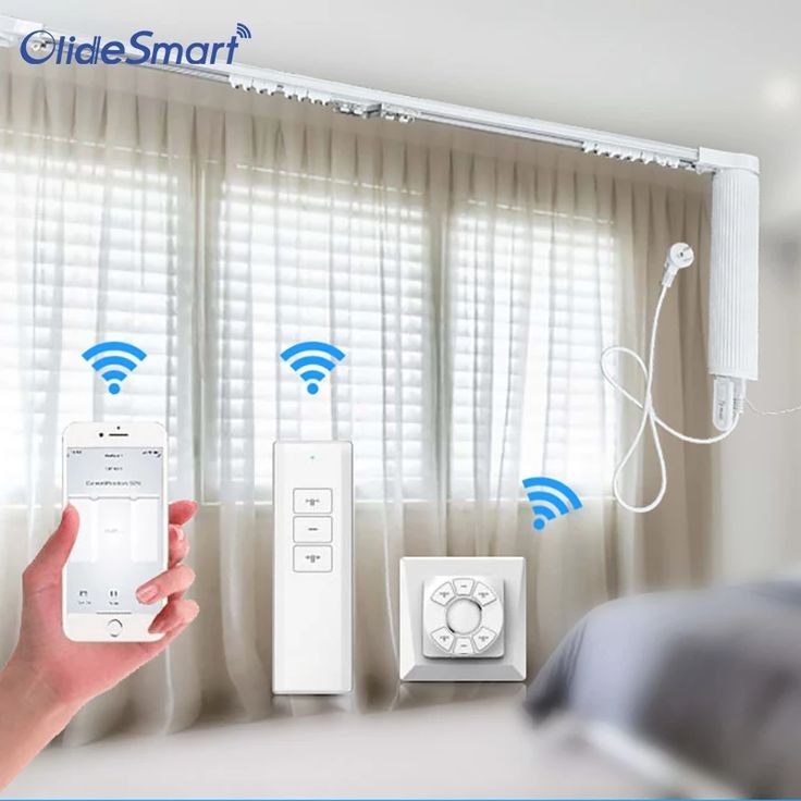 WiFi Electric Curtain Motor Smart Remote Control